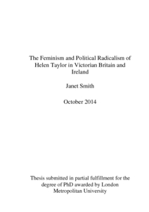 feminism phd thesis pdf